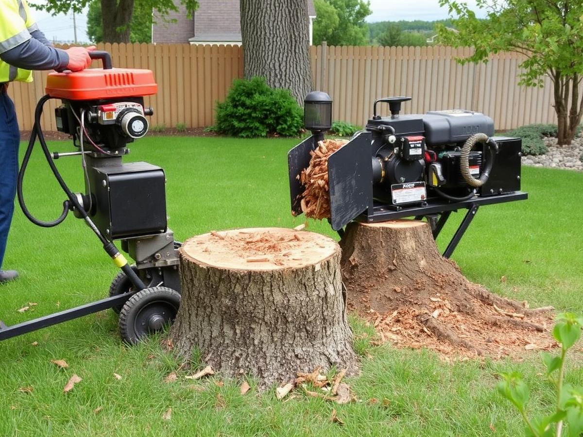 Stump Grinding project by ARNYTREE Service LLC in Minnesota